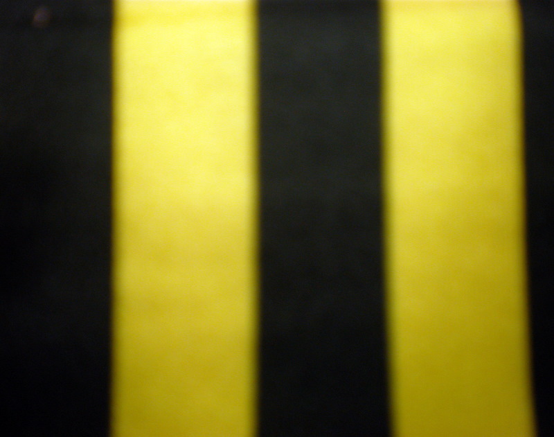 5.Yellow-Black 1/2" 4Way Stripes